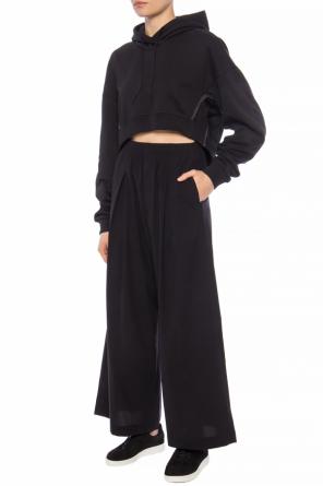 Bluza dresowa z motywem kwiatowym, zdjęcie 2 Bluza dresowa z motywem kwiatowym od Y-3 Yohji Yamamoto